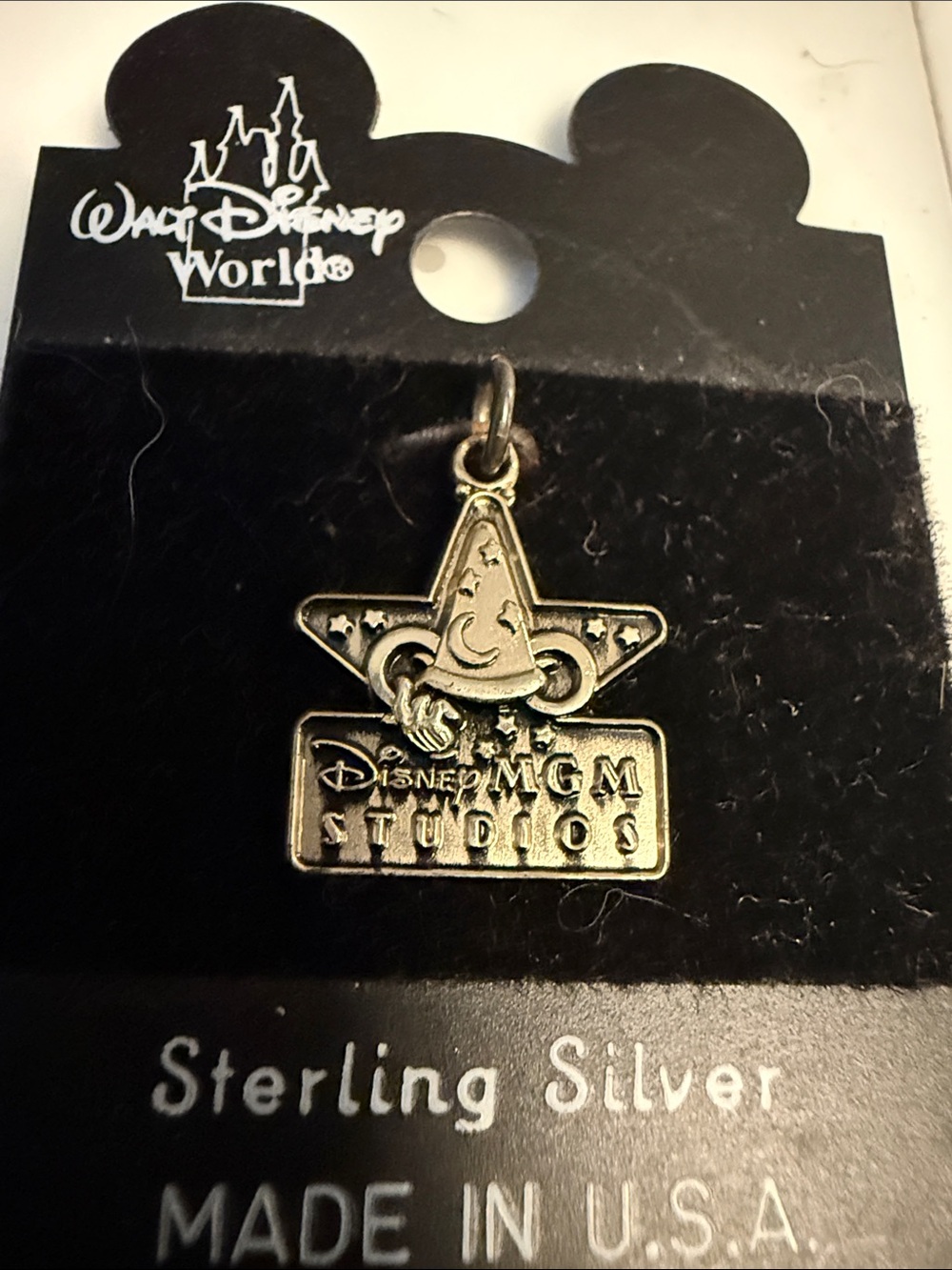 Brand new Disney Sterling Silver MGM Studios Star Charm Walt Disney world